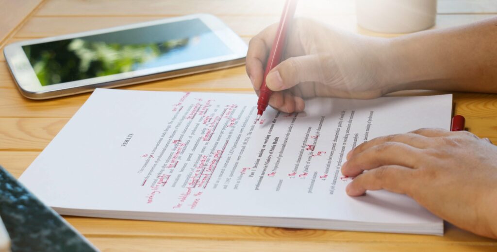 proofreading and editing services in Dubai